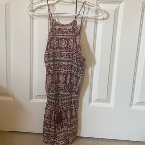 AE high neck multicolored romper size small